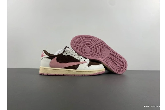 DZ4137-206 Retro brown Travis SP  Pink Low Scott Jordan 1 DZ4137-206 OG 0406